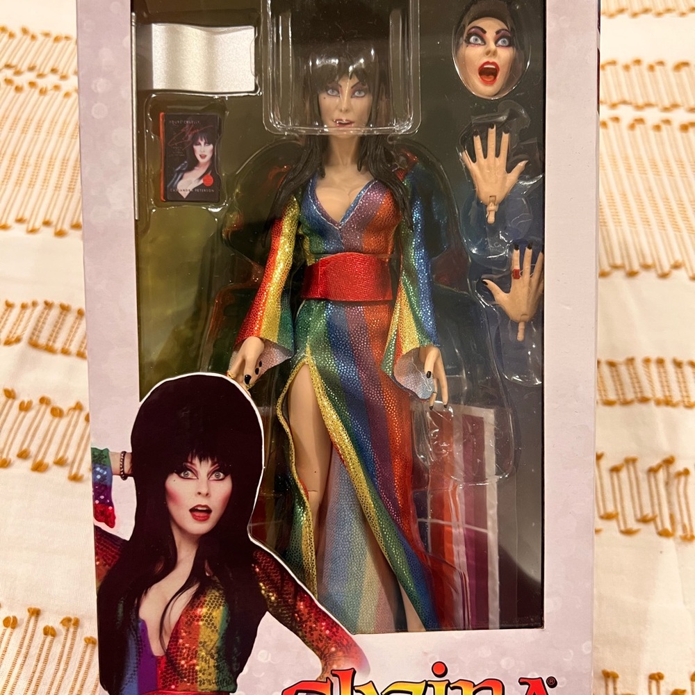 Elvira Over the Rainbow Outfit Action Figure